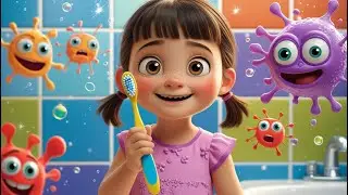 🪥 Brush Your Teeth 🦷 Song for Kids | Educational Toddler Toothbrushing Nursery Rhyme | Healthy Teeth