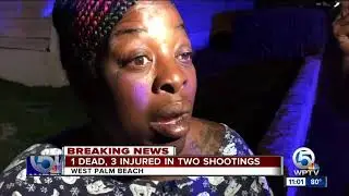 Two shootings in West Palm Beach on Sapodilla Ave., blocks apart, and in less than an hour