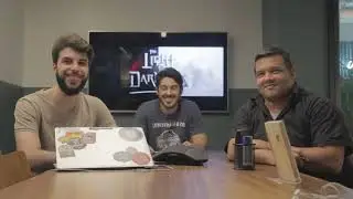 Behind the scenes of the development of The Light of the Darkness.