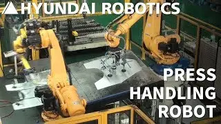 Press Handling Robot - Hyundai Robotics HH130L