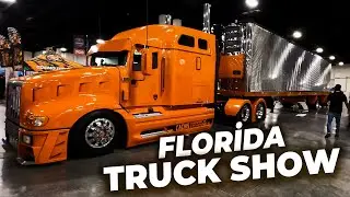 Ferrari Tır ! / Florida Tır Fuar'ında Amerikan Efsane Tır'ları !