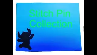 Our Stitch pin Collection! Custom pin board- Trade with us!