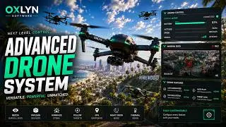 FiveM Script | RECON DRONE — FPV Camera, Thermal Vision, Target Lock & Much More! ESX/QBCORE/QBOX
