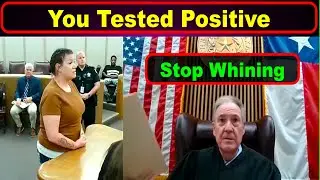 Testing Positive While On Bond  Judge Stevens - Vikky's Court Watch