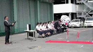 さのまる・高速バスラッピングデザインお披露目式　DSC 6859