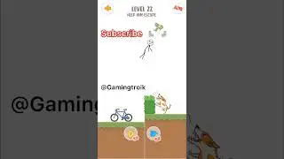 Dangling Man - LEVEL 22 😯 #shorts #gaming #games #gameplay #shortgame #mobilegame #game