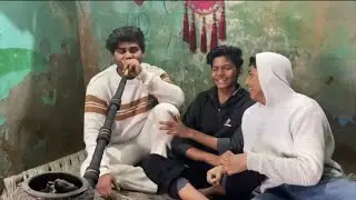 Aj Nikhil ke ghr pe piya hukka || full masti ||
