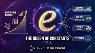 Why is e =~ 2.718$? The Magic of Continuous Growth  #intel #curiosityatlas #science #decay