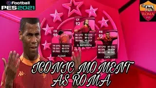 ICONIC MOMENT AS ROMA⚪🔴 TRICK TO GET ALDAIR🔥#pesmobile2021 #efootball #tricks #iconicmoment #asroma