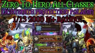OUR FIRST 2K RATING CHAR | WoW TWW Zero To Hero ALL CLASS Lightsmith Protection Paladin PART 2