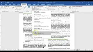 SAM Word 2016 Module 4 - Insert Citations