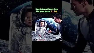 Baby Astronaut Wants Toys, Not Moon Rocks! 🧸🌙👶