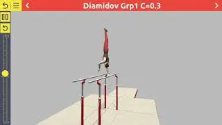 Diamidov on Parallel Bars