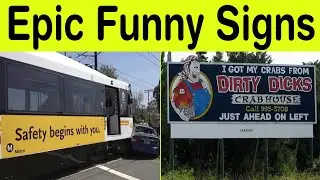 Epic Funny Signs Compilation – When Real Life Becomes a Comedy Show! || Happy Panda