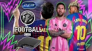 Nuevo eFootball PS3 ACTUALIZADO AL 2026