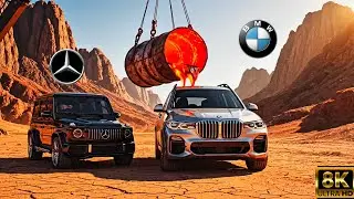 HOT 🔥 LAVA vs BMW X7 & Mercedes G-Wagon 😳 | Ultimate Durability Test 