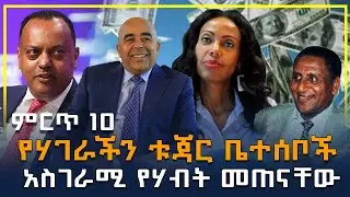 የሃገራችን ቱጃር ቤተሰቦች አስገራሚ የሃብት መጠናቸው -- Ethiopia's Richest Families Top 10  HuluDaily