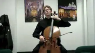POPPER PROJECT #23: Joshua Roman plays Etude no. 23 for cello by David Popper