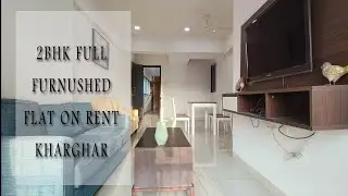 FULLY FURNISHED 2BHK FLAT ON RENT IN #KHARGHAR | ☎9702341128.