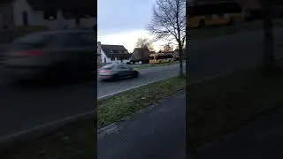Bus linie 184 p&aring; Kongevejen i Virum