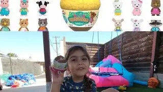 Having fun opening mystery Lil woodzeez bobbleez collect them all