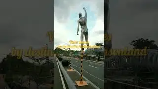 A big statues is called victor a project by land of destination by robinsonlands