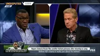 Undisputed | Skip and Shannon DEBATE: Believe Antonio Brown's drama is really just about his helmet?