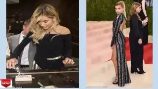Hailey Baldwin wows on the catwalk in split dress for Prabal Gurung at NYFW show