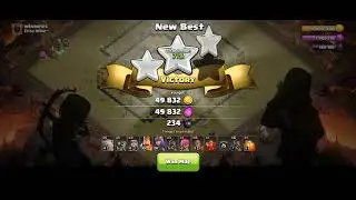 Using Golem avalanche attack on th9 against Elite Nine |Truely th9 war attack| Live attack