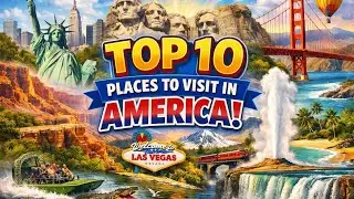 Top 10 Places to Visit in America 2025 | Best Travel Destinations in the USA!