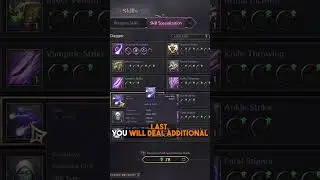 Throne and Liberty Dagger Skill Specialization Showcase Umbralspirit
