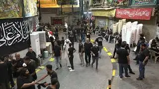 بث مرور مواكب العزاء - ليلة الخامس من محرم الحرام ١٤٤٤ هـ