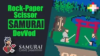 [Dev Vod] One Last Swing - Day 1 - Samurai Game Jam - PICO-8 Gamedev