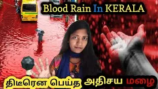 அதிசயமாக பெய்த இரத்த மழை|Red Rain in KERALA!!/pesaveytheriyathu/