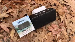 $10 Bluetooth speaker from Walmart! Unboxing and Review.