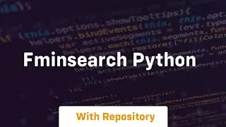 fminsearch python