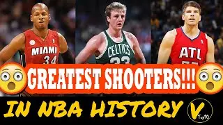 10 GREATEST 3 POINT SHOOTERS IN NBA HISTORY