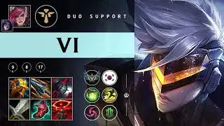 Vi Support vs Mel - KR Challenger Patch 25.24