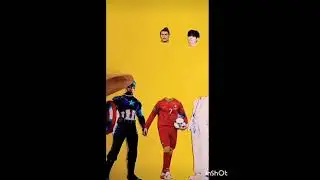 #shorts captain America vs Cristiano Ronaldo wrong head challenge 🤣🤣🤣
