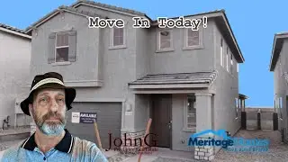 Move In Ready Home Tour Meritage Homes Hanson Ridge Vail AZ