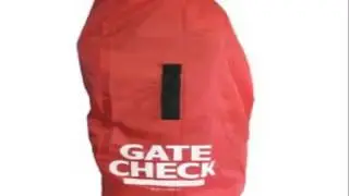 JL Childress Gate Check Bag for Umbrella Strollers Red