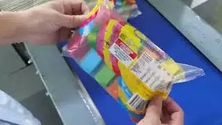 Laundry cloth, dishwashing sponge packaging machine