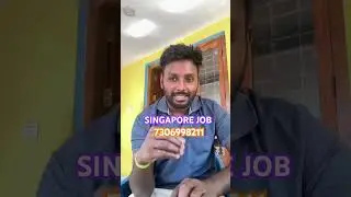 Singapore Jobs Available 🔥 Direct Company Hiring | No Agent | Tamil