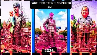 Google Gemini Viral Photo Editing2026|3D ai photo editing|instagram trending 3d photo editing 