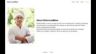 Responsive Restaurant Website Walkthrough | Desktop, iPad, and Mobile View | Modern Web Design