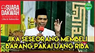 Jika Seseorang Membeli Barang Pakai Uang Riba