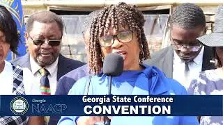 Georgia NAACP Gerald Griggs delivers Opening Press Conference | 81st Georgia NAACP State Convention
