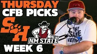 Sam Houston vs New Mexico State Picks - College Football Week 6 with Kyle Kirms