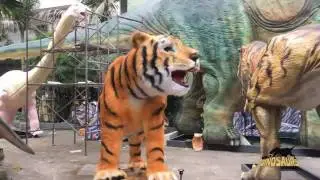 Life Size Tiger Model