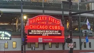 Wrigley Field 7/3/2022 Cubs vs Red Sox